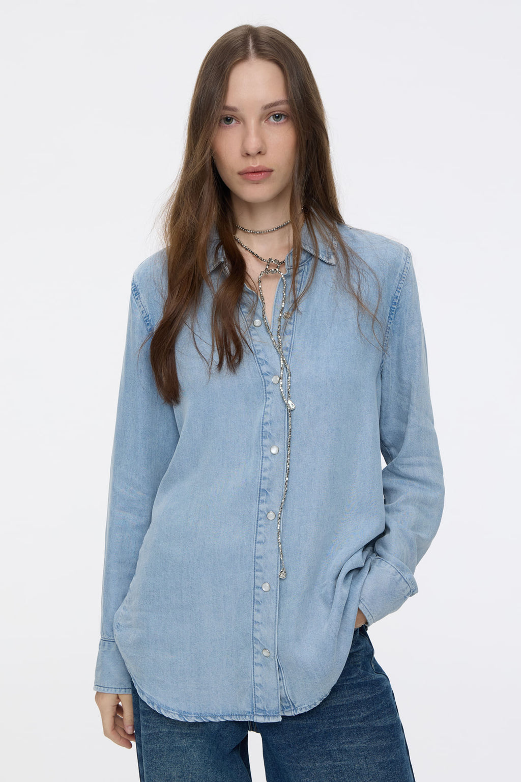 Camisa Eli Denim Light Blue
