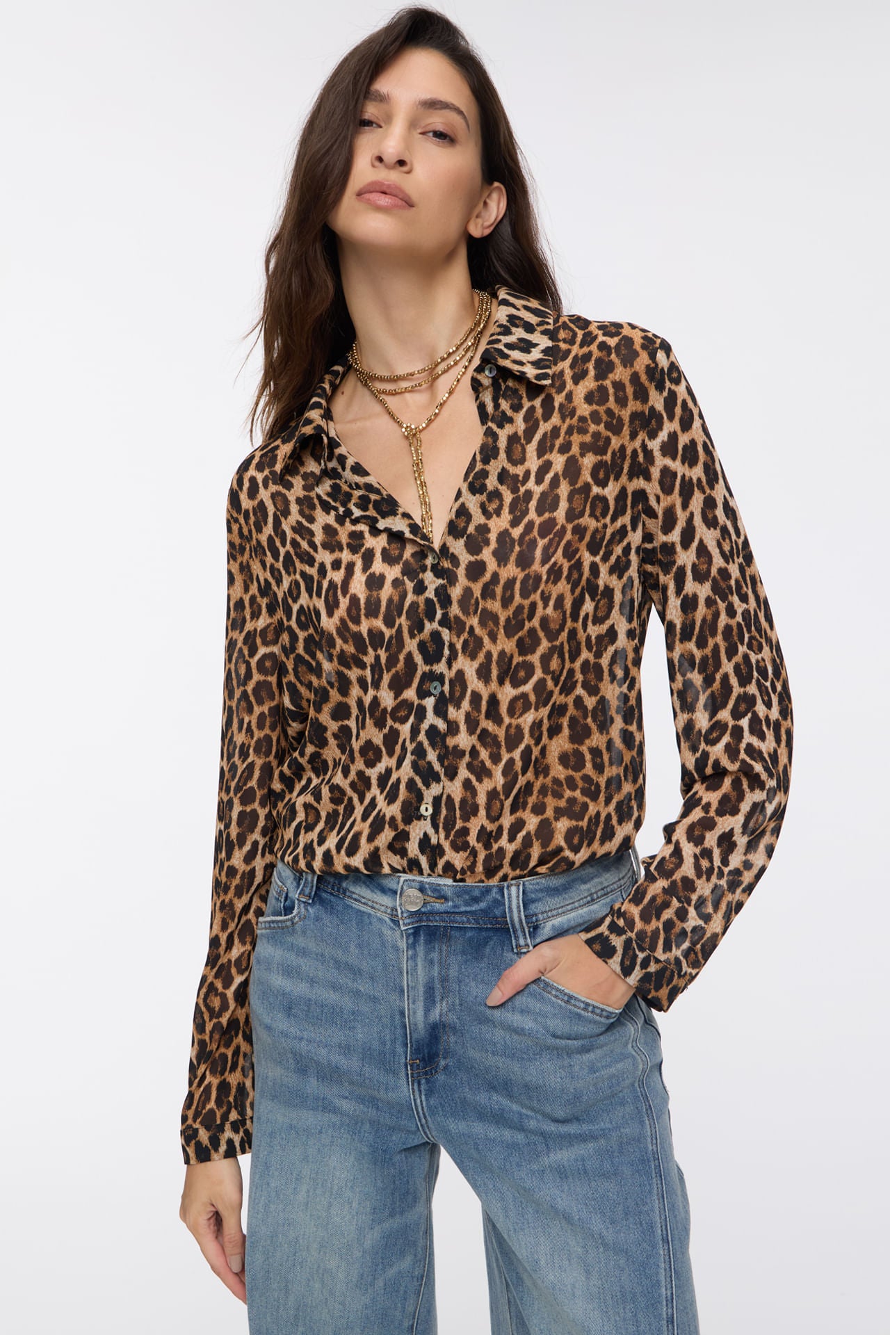 Camisa Safari Print