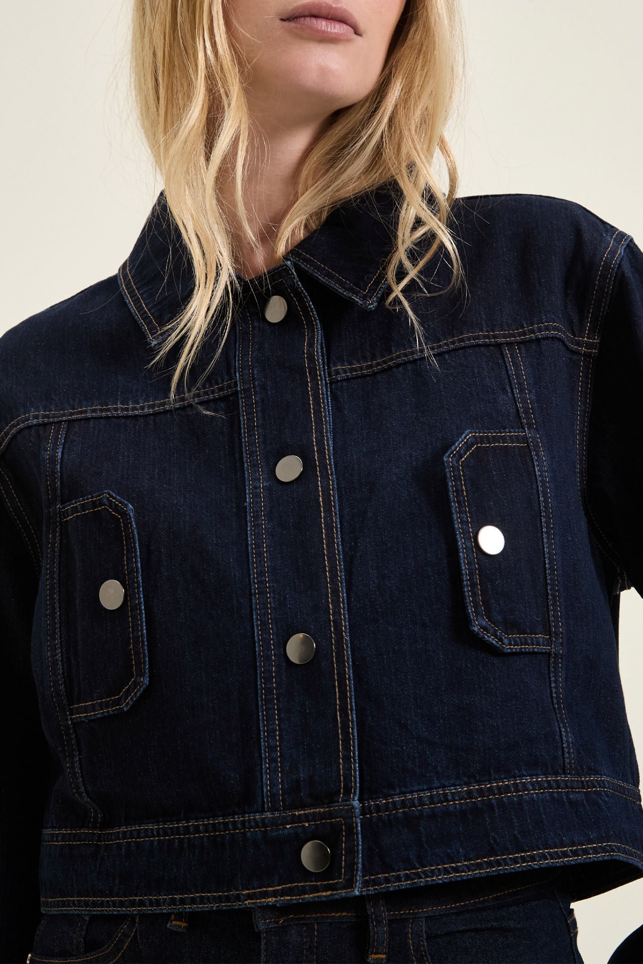 Campera Knox Raw Blue