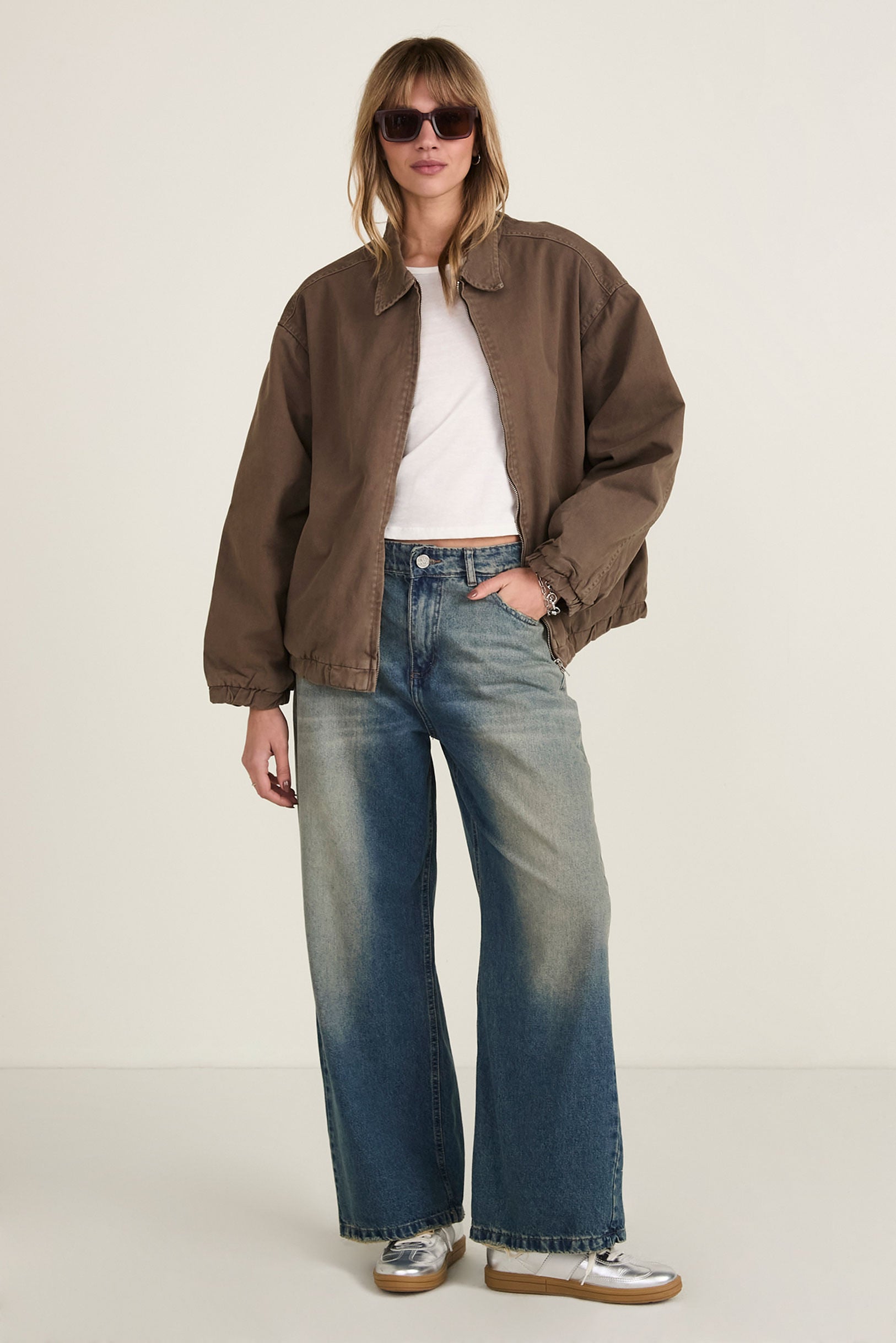 Campera Over Bomb Color