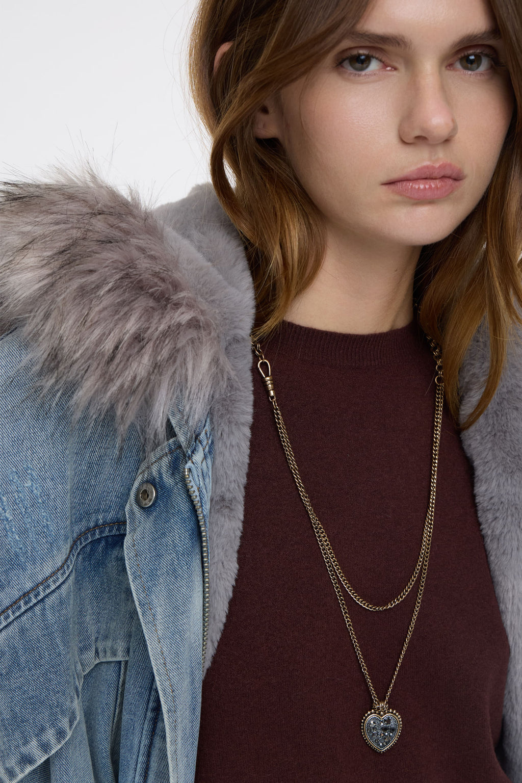 Campera Over Glam Deep Blue