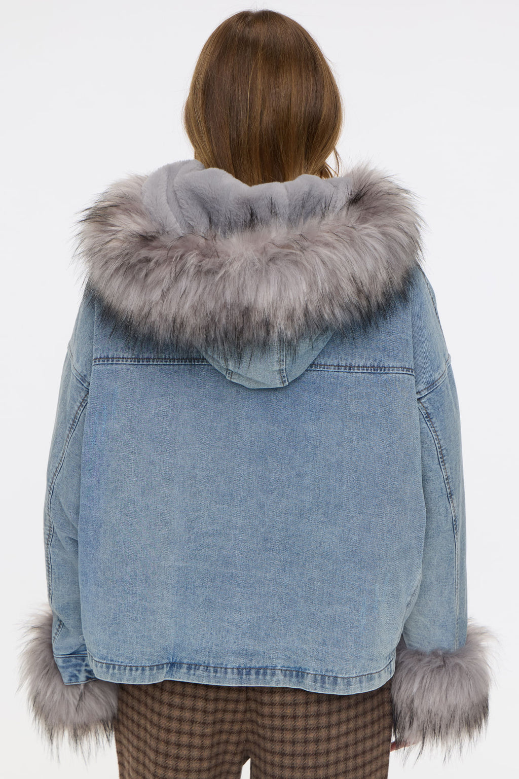 Campera Over Glam Deep Blue