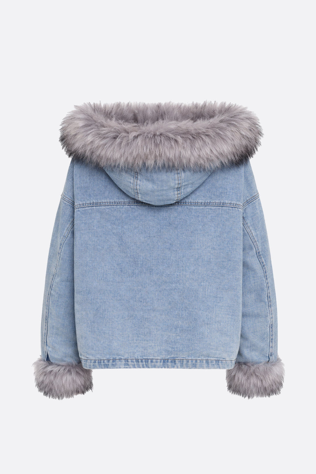 Campera Over Glam Deep Blue