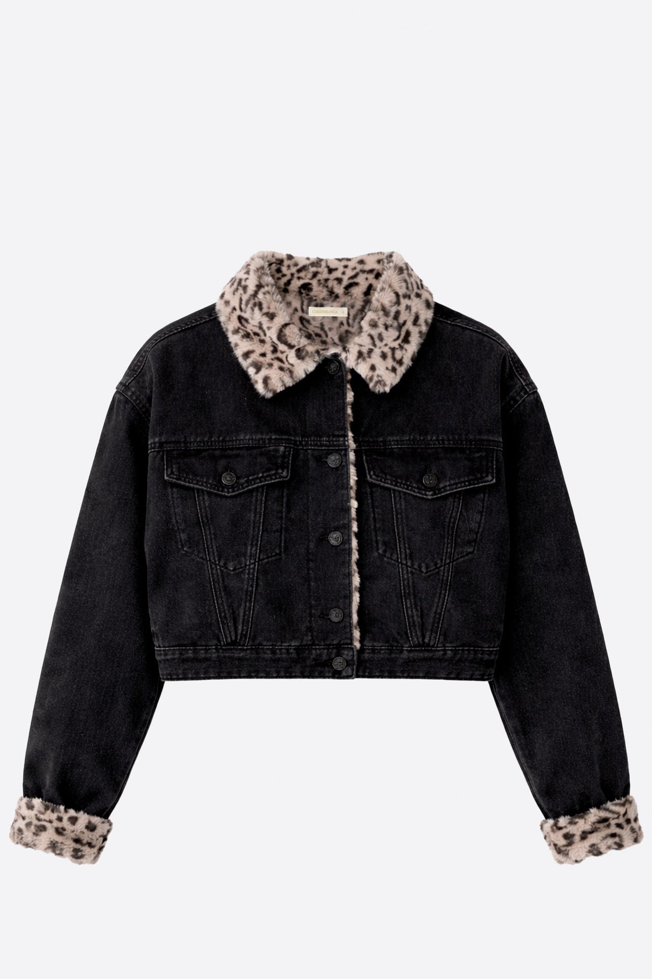 Campera Printed Black