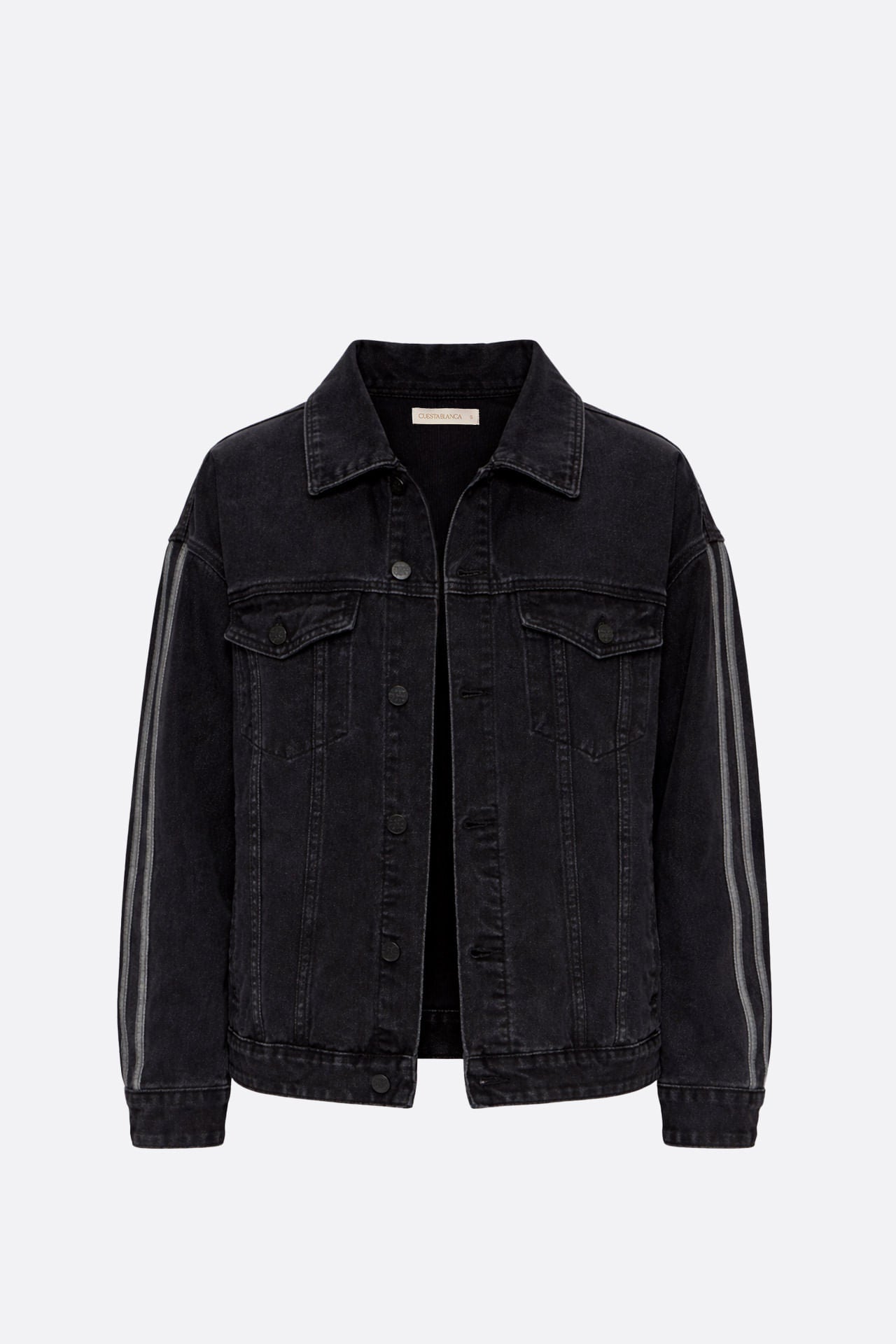 Campera Stripes Black