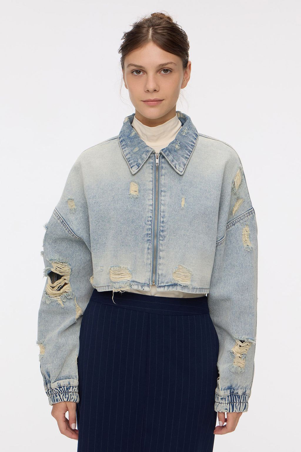 Campera Trash Denim Blue