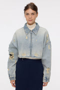 Campera Trash Denim Blue