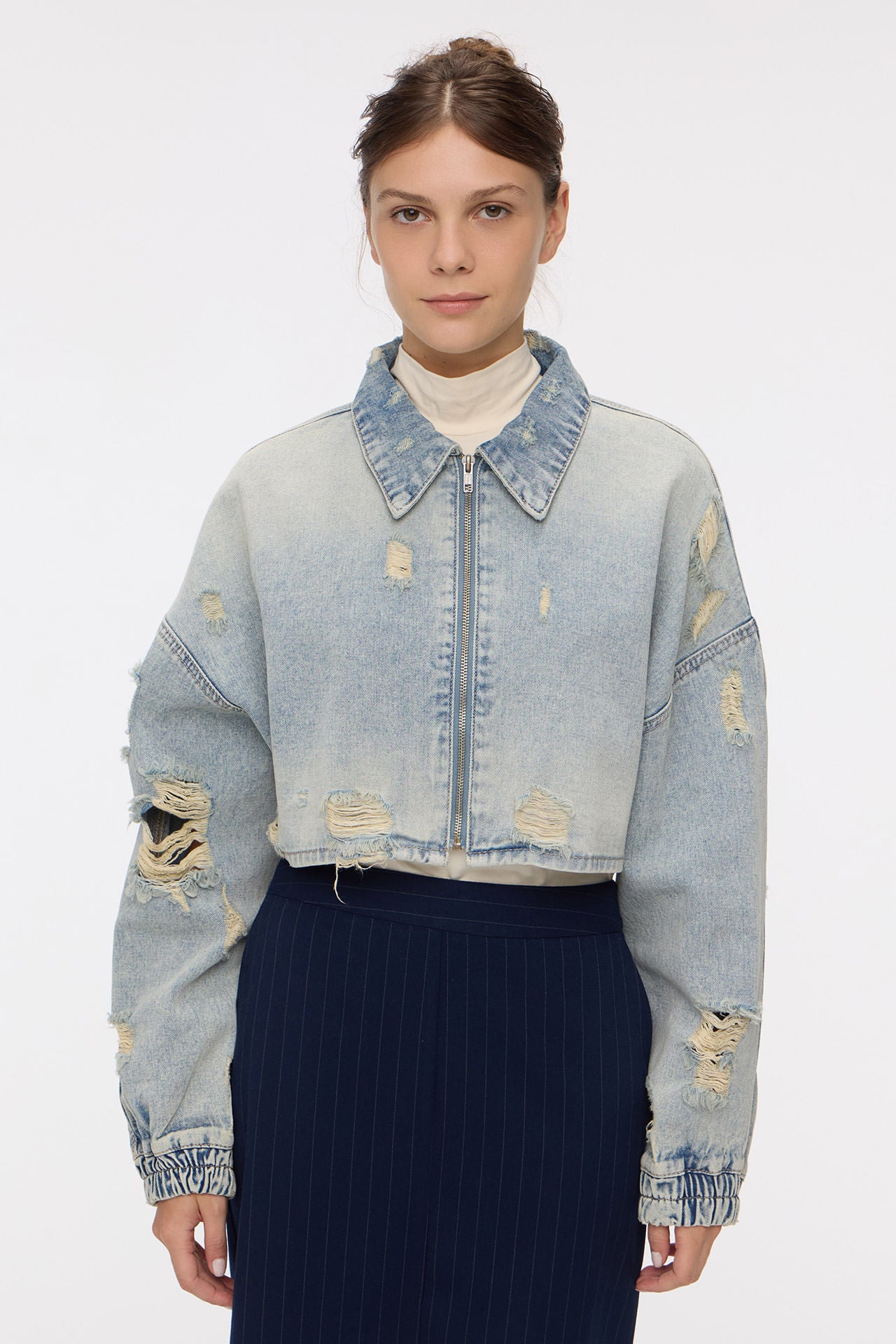 Campera Trash Denim Blue