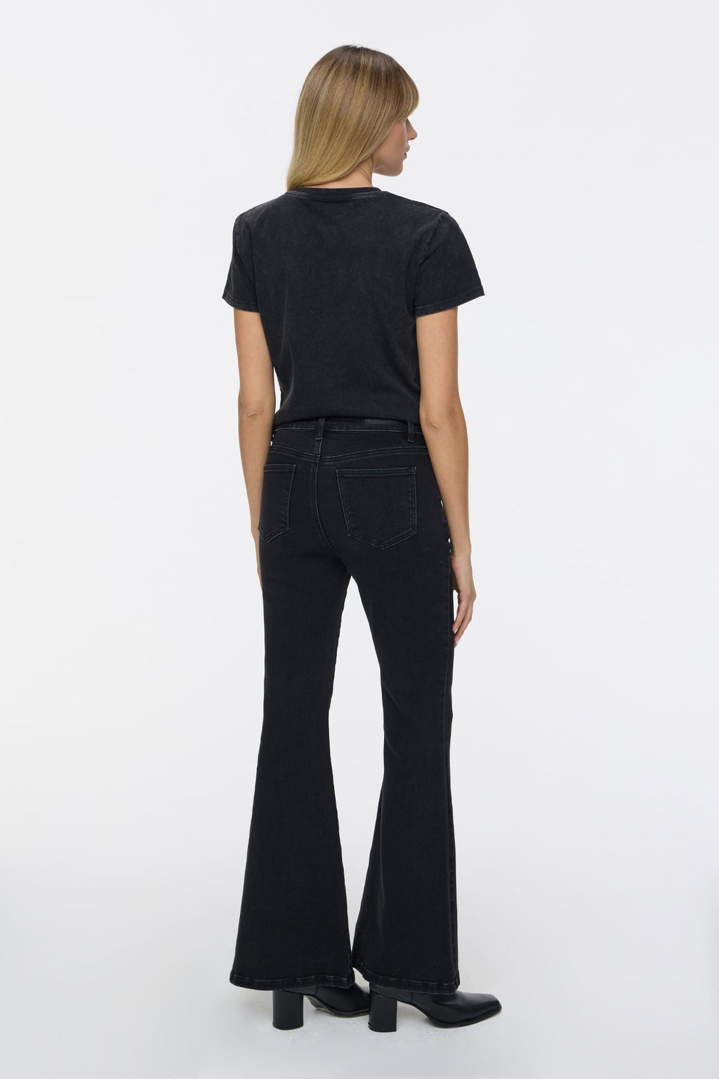 Oxford Flared Black