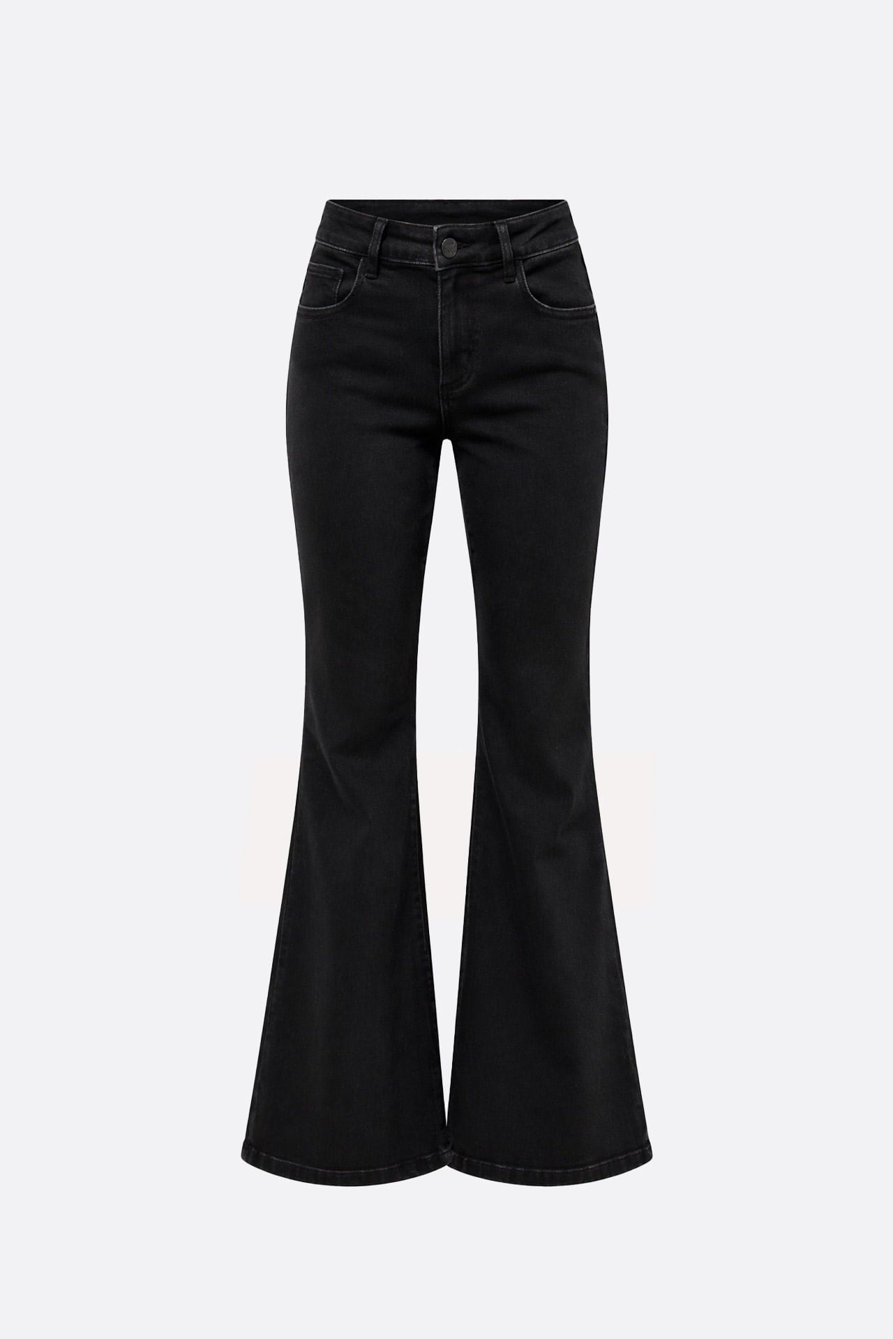 Oxford Flared Black