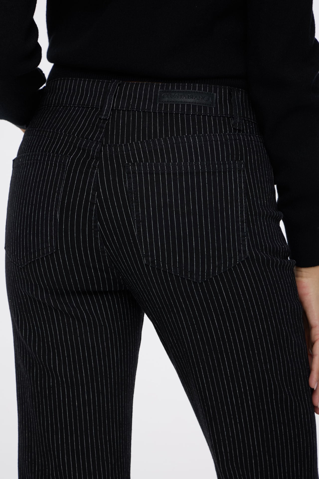 Oxford Rayas Black