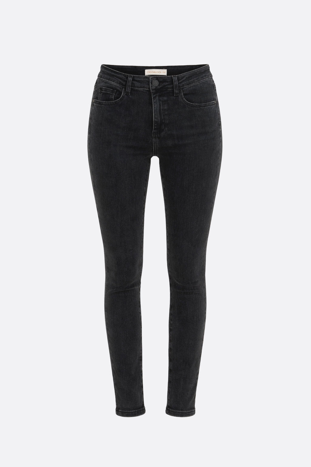 Skinny Mid Rise Black