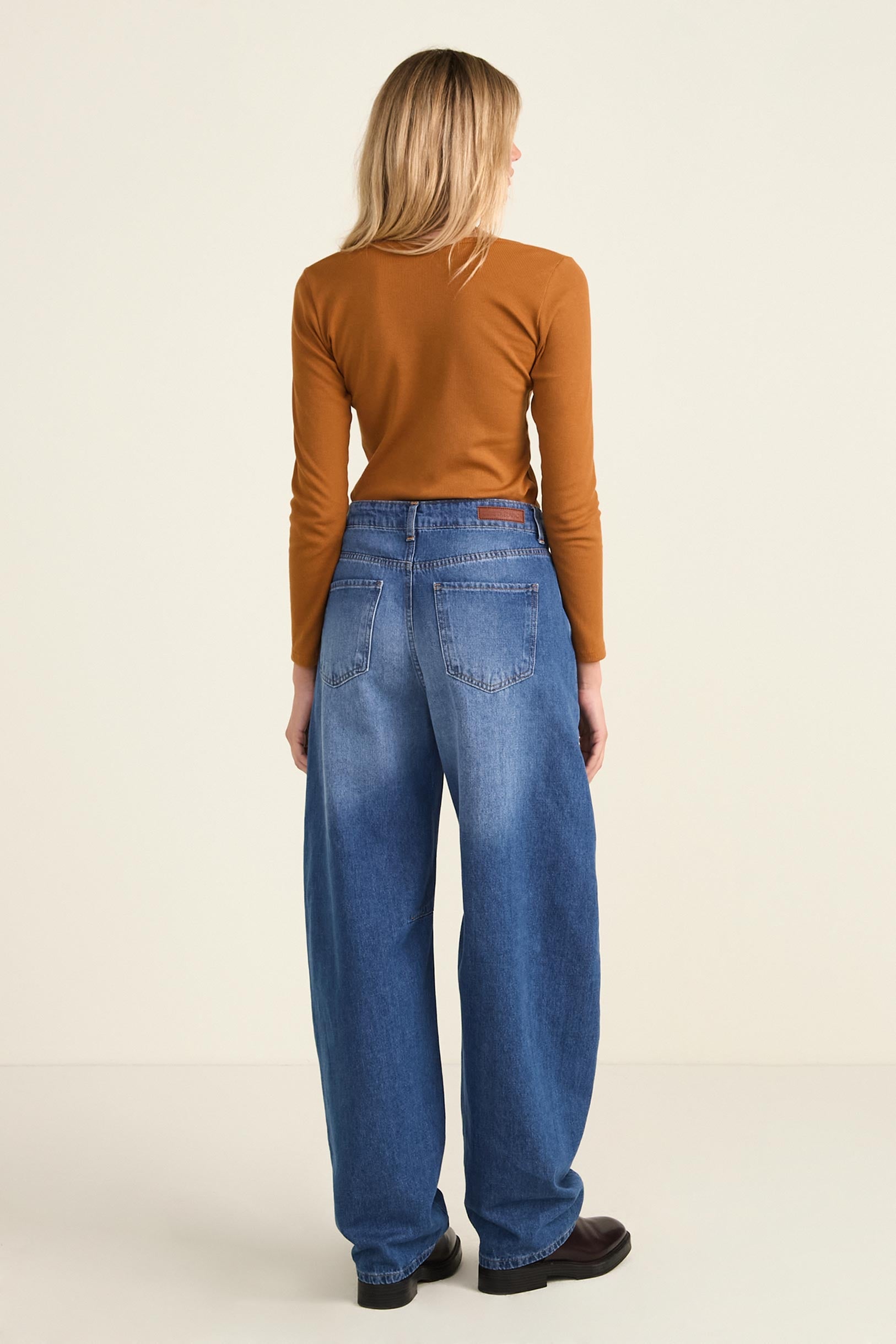 Slouchy Mali Dark Blue