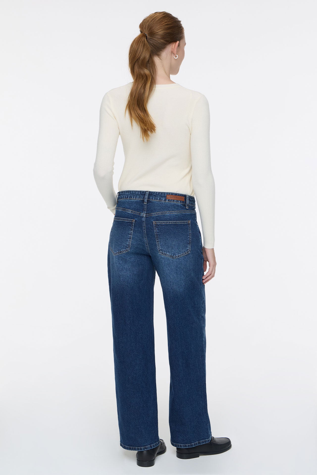 Straight Basic Dark Blue