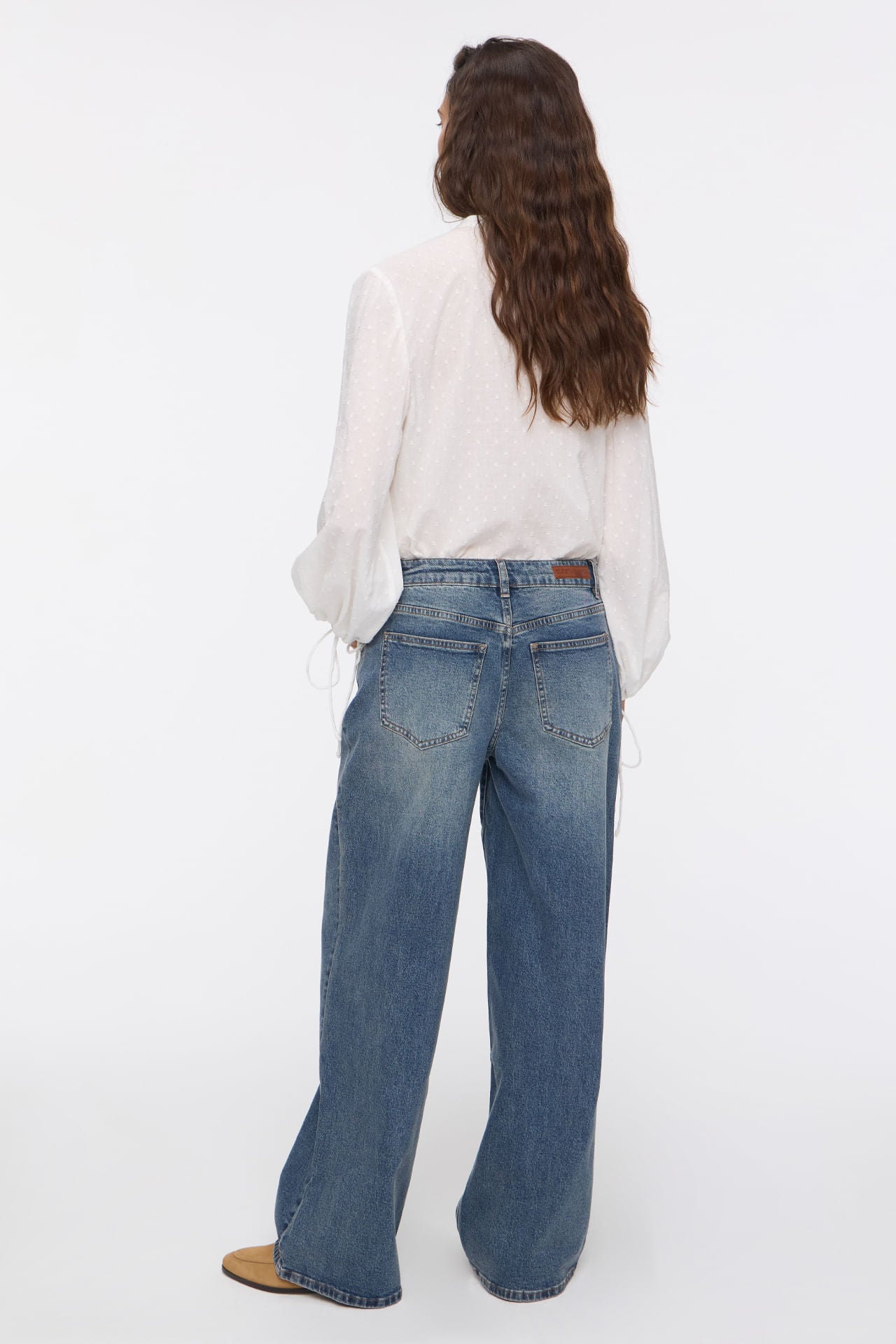 Straight Basic Matizado Blue
