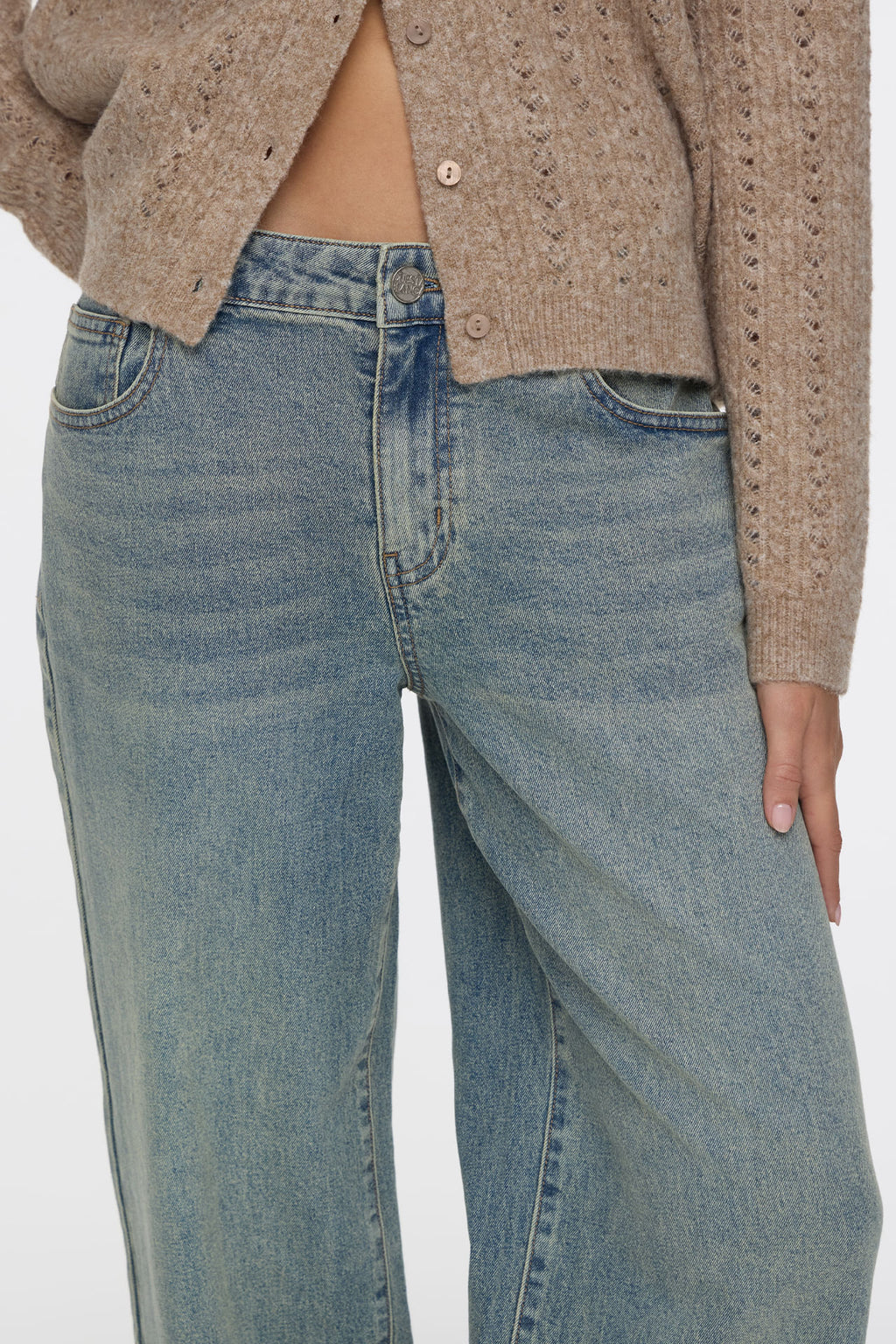 Straight Basic Vintage Blue