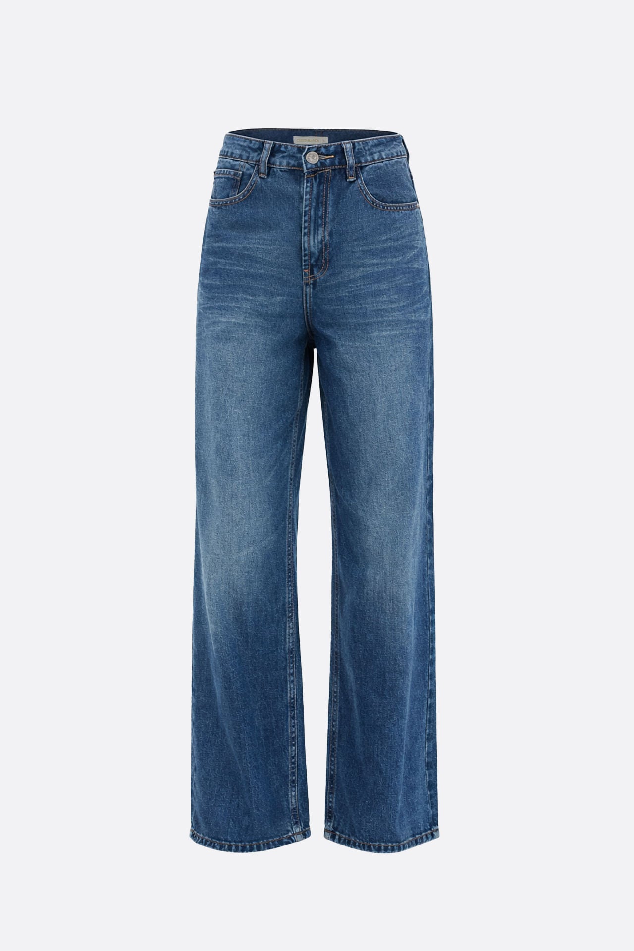 Straight Dark Blue Broken