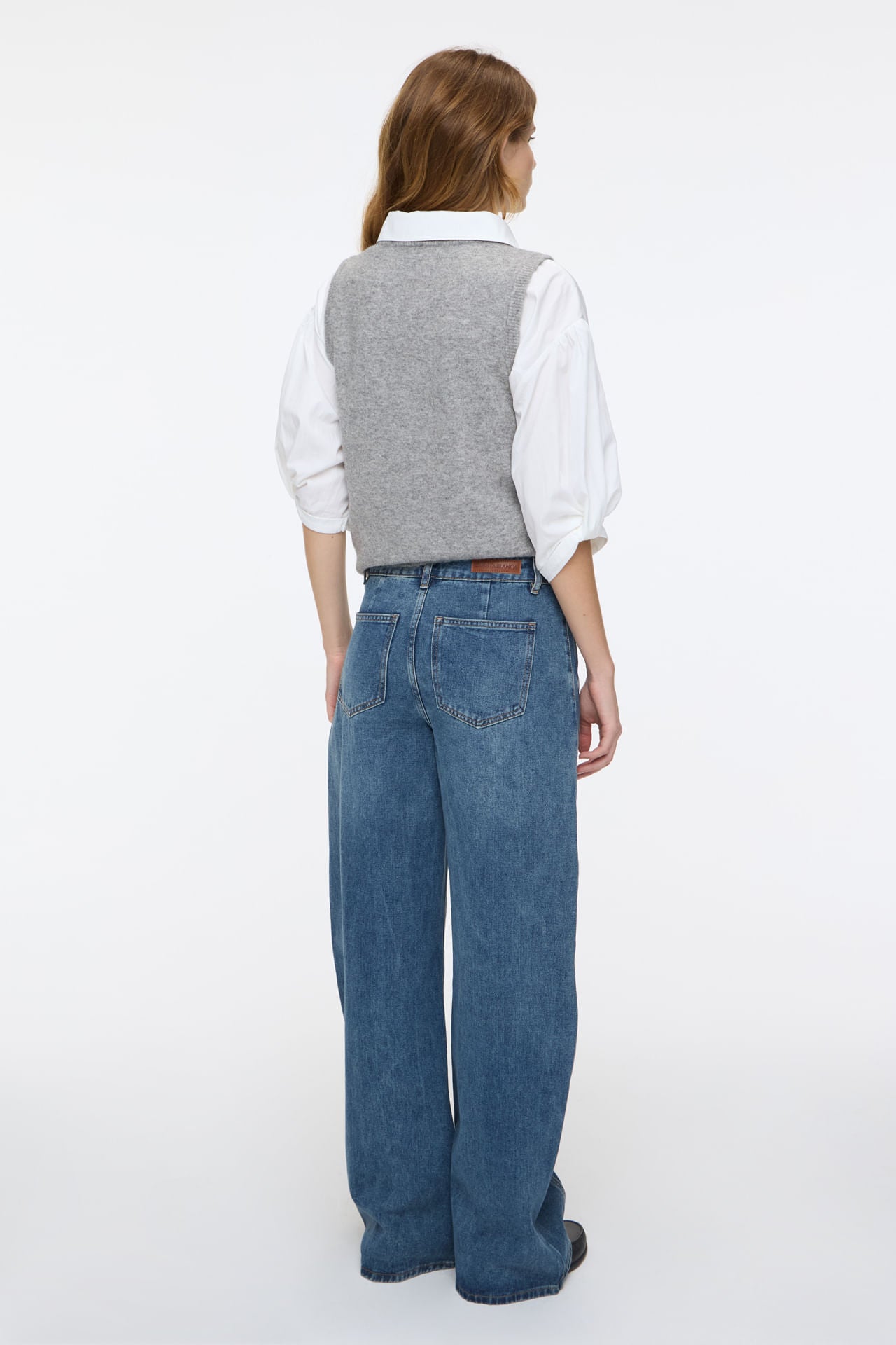 Straight Matizado Dark Blue
