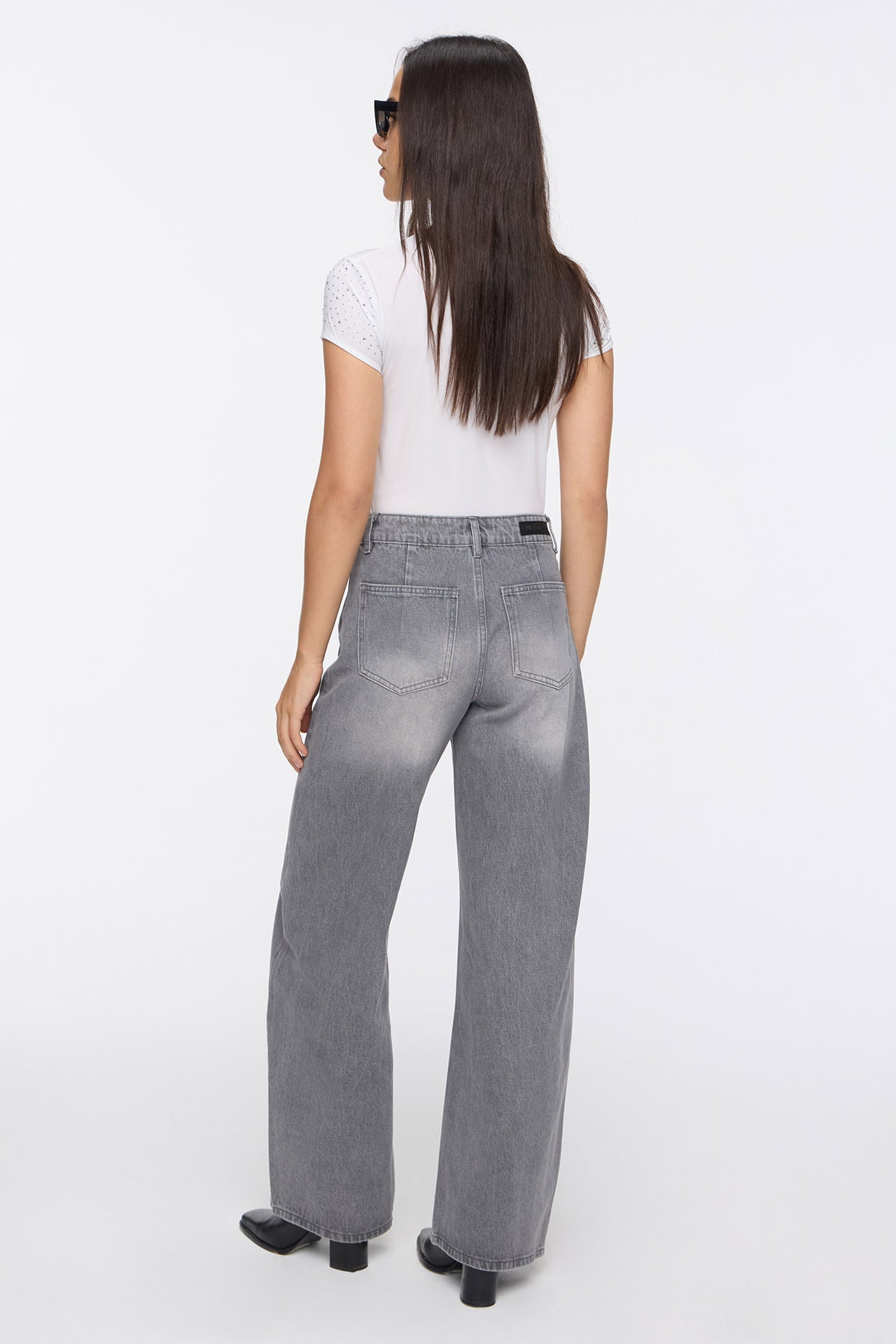 Straight Matizado Grey