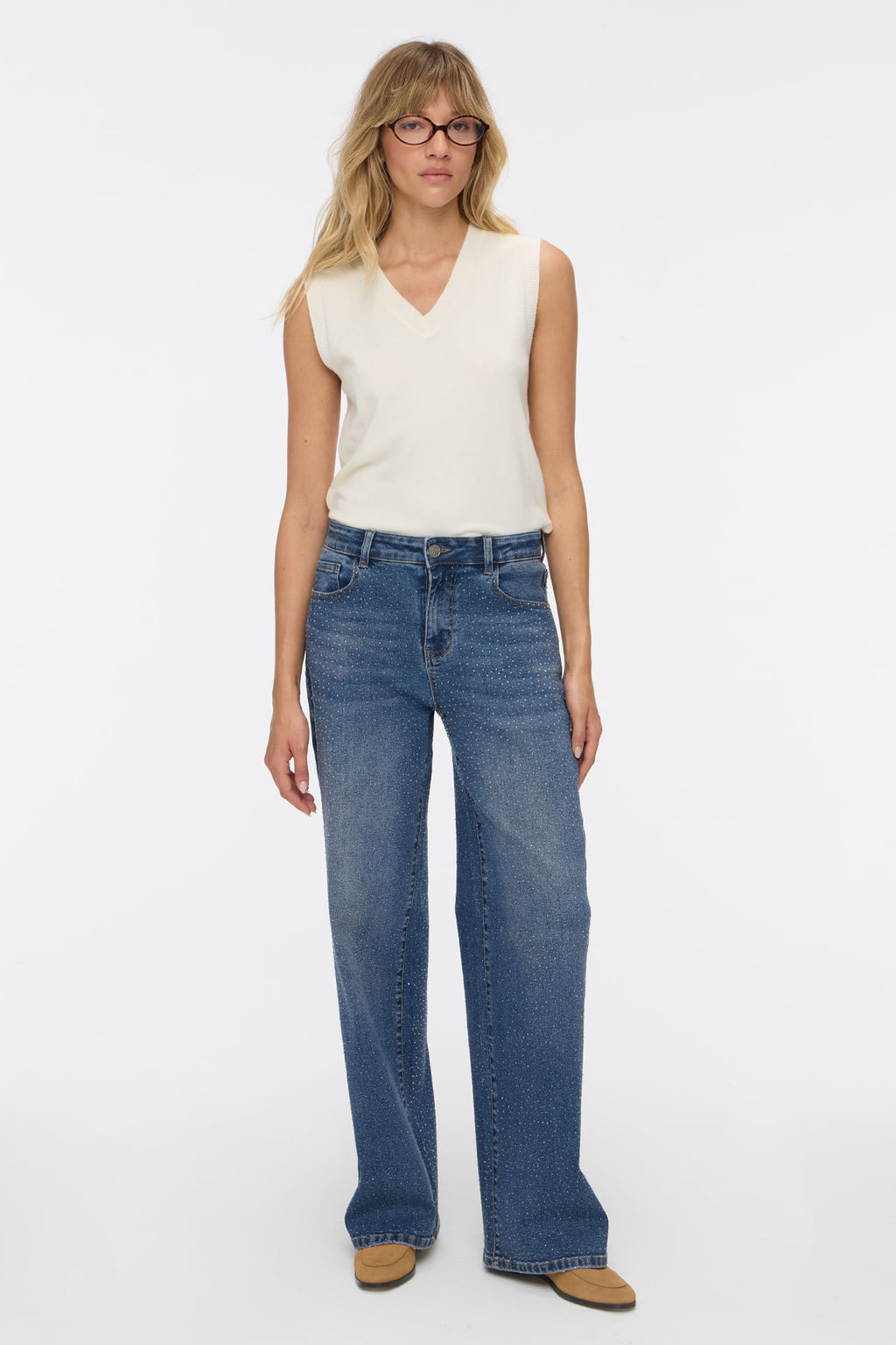 Straight Sparks Denim Blue
