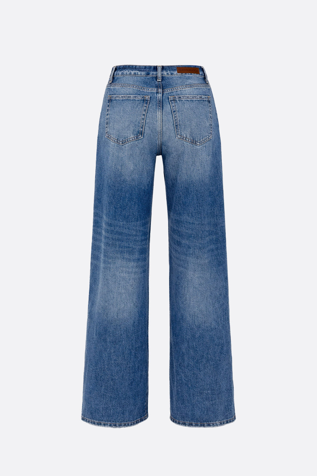 Straight Button Blue