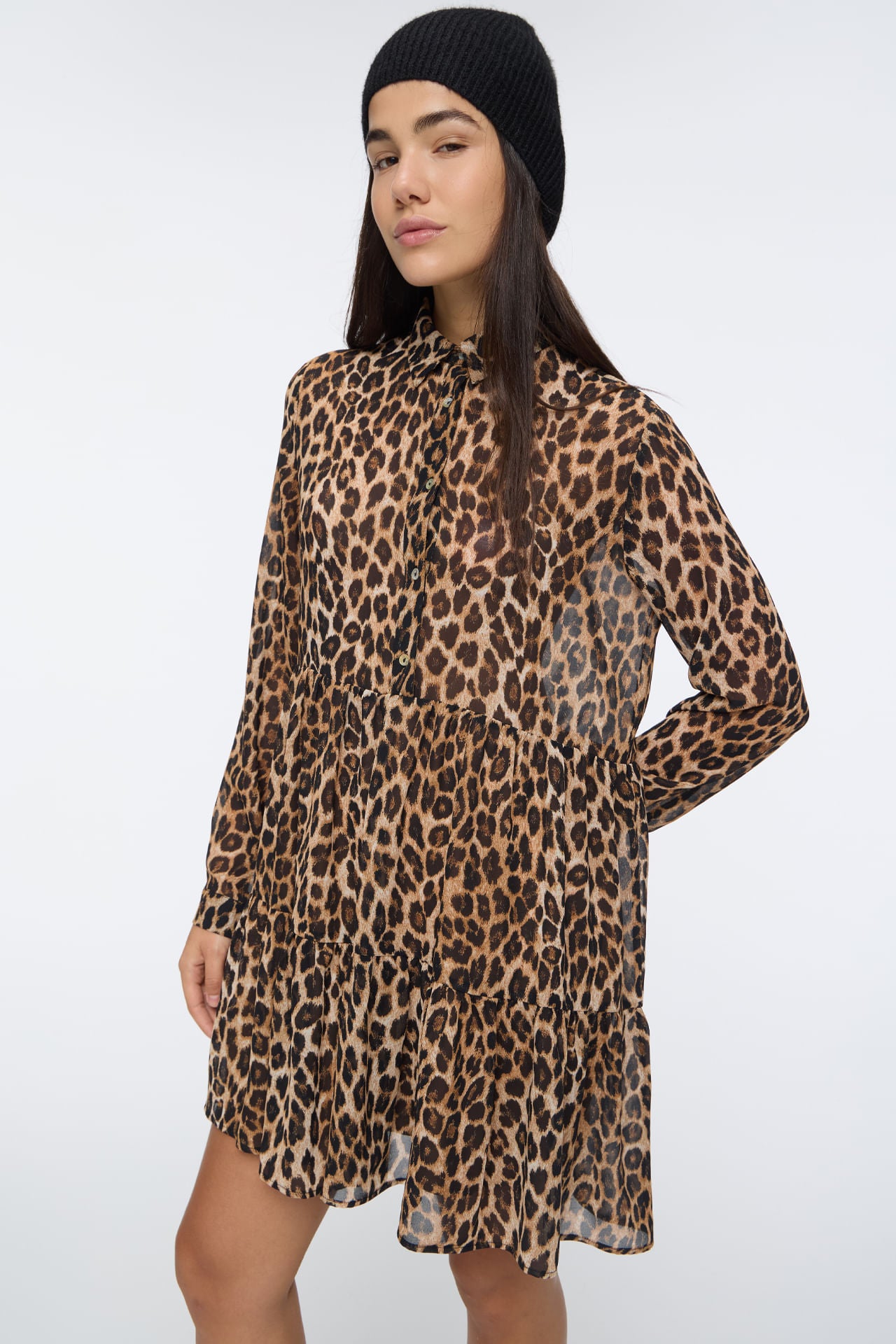 Vestido Safari Print