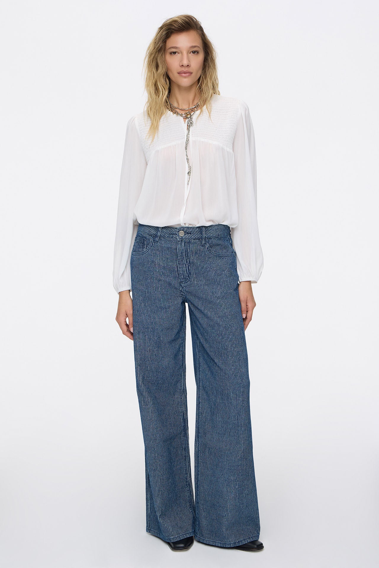 Wide Alter Denim Blue