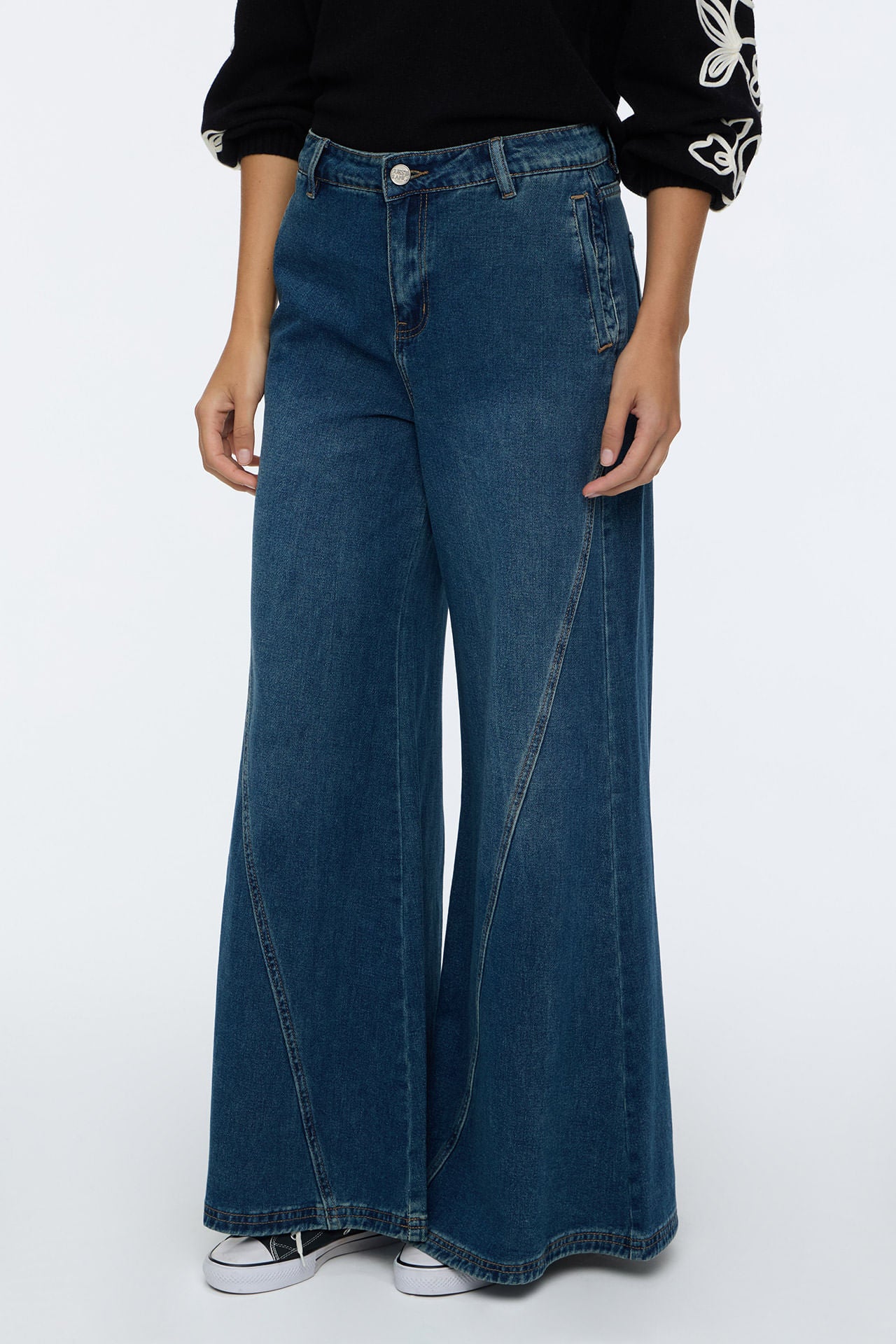 Wide Gash Dark Blue