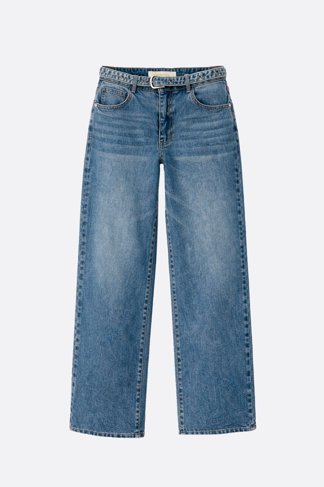 Wide Gout Lazo Vintage Blue