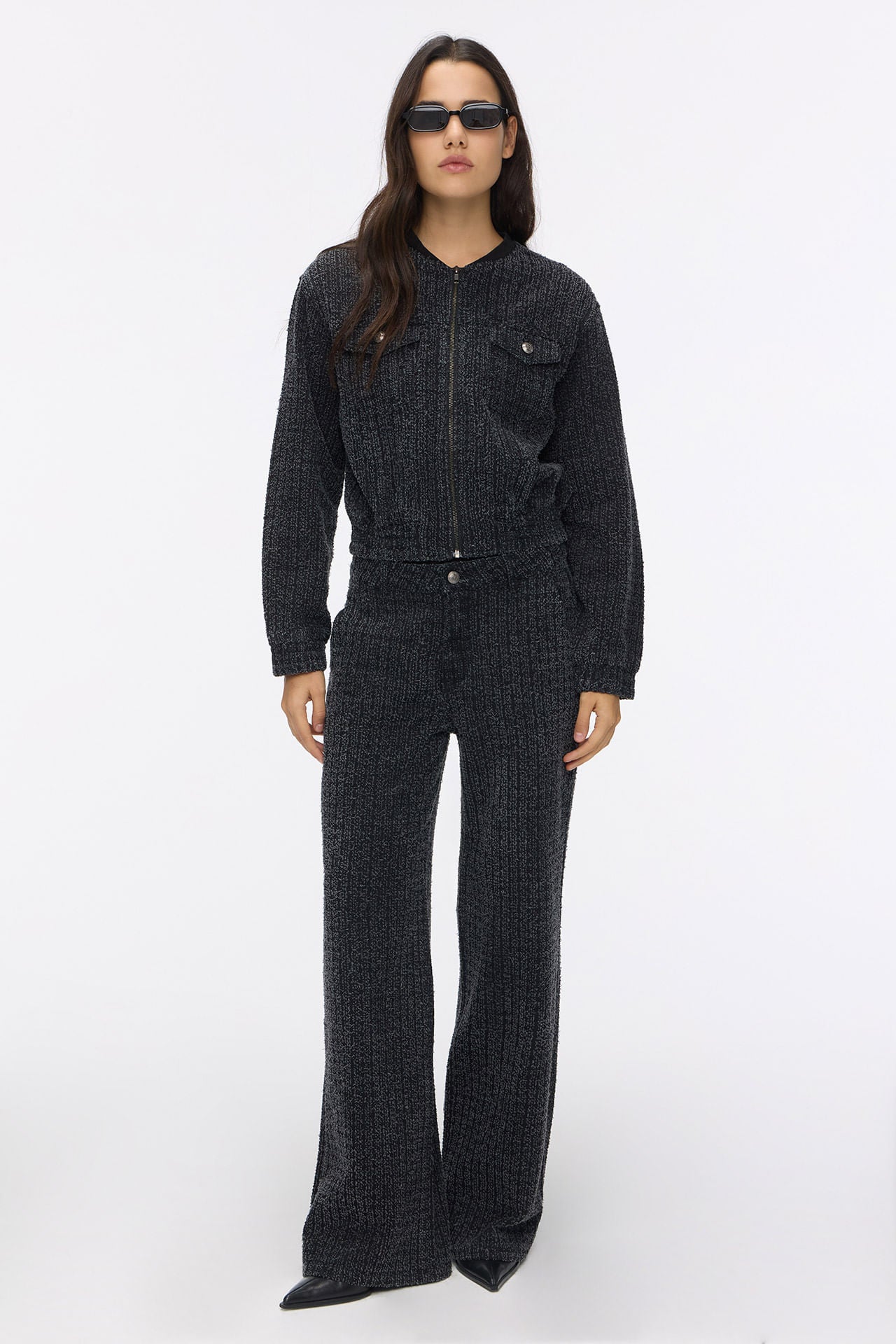 Wide Max Denim Black
