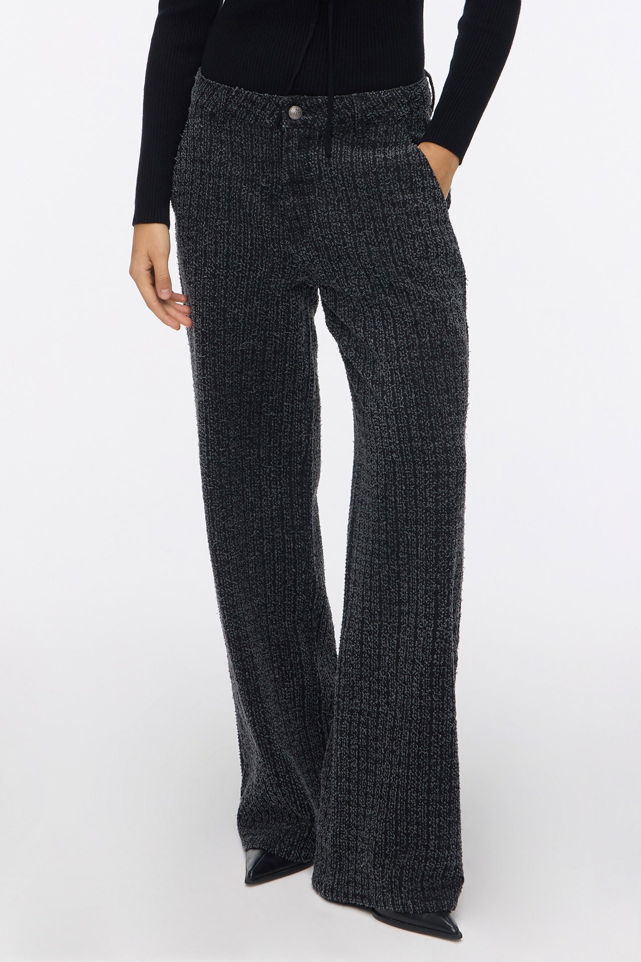 Wide Max Denim Black