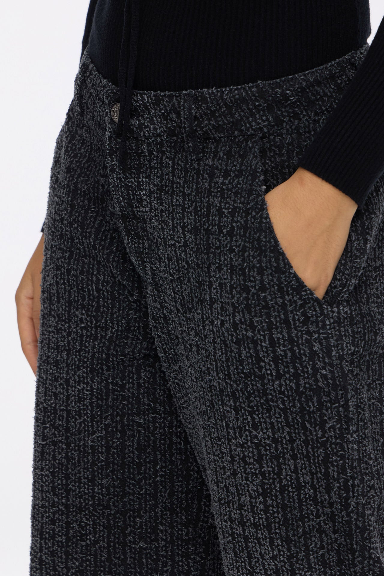 Wide Max Denim Black