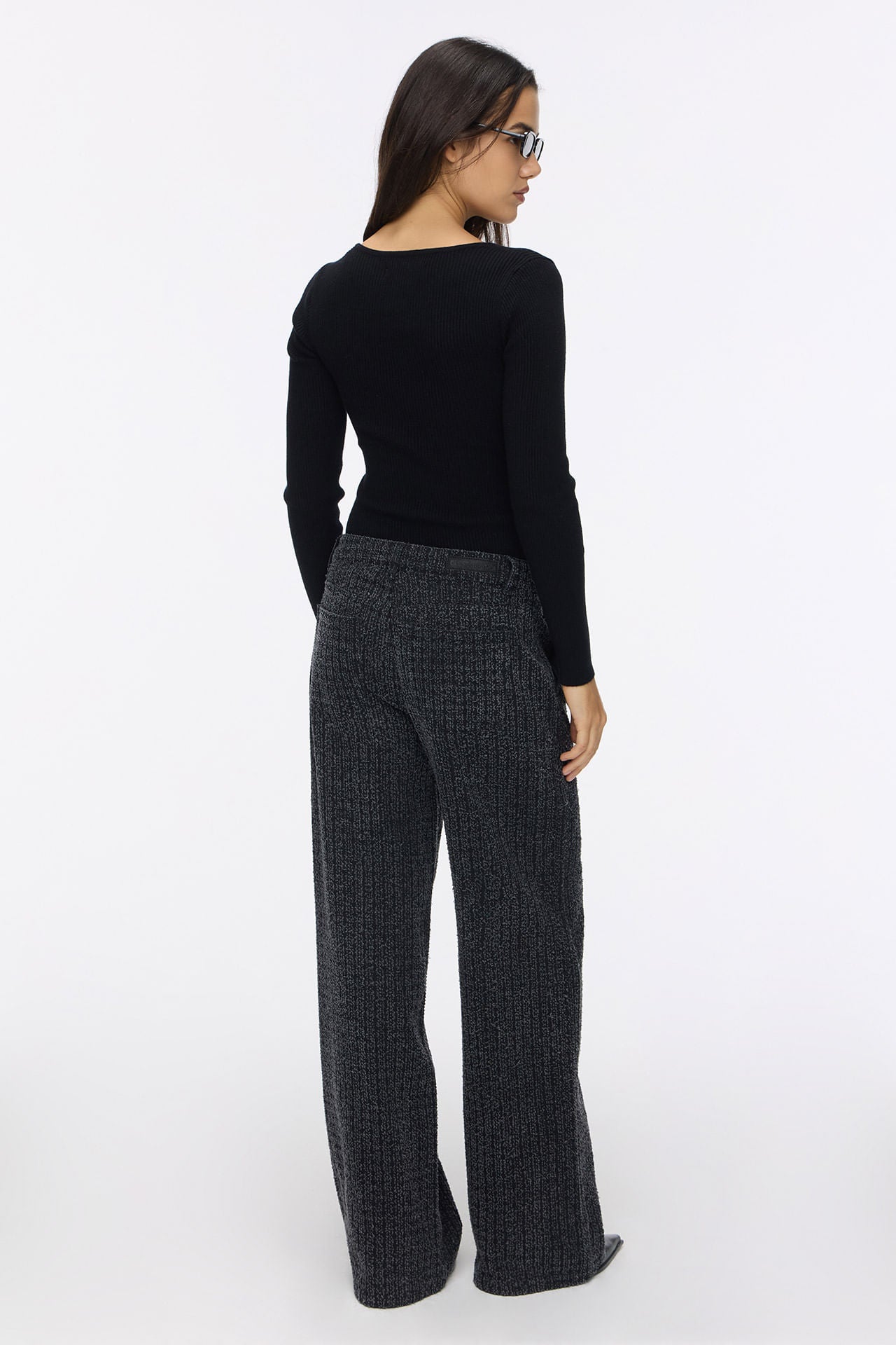 Wide Max Denim Black