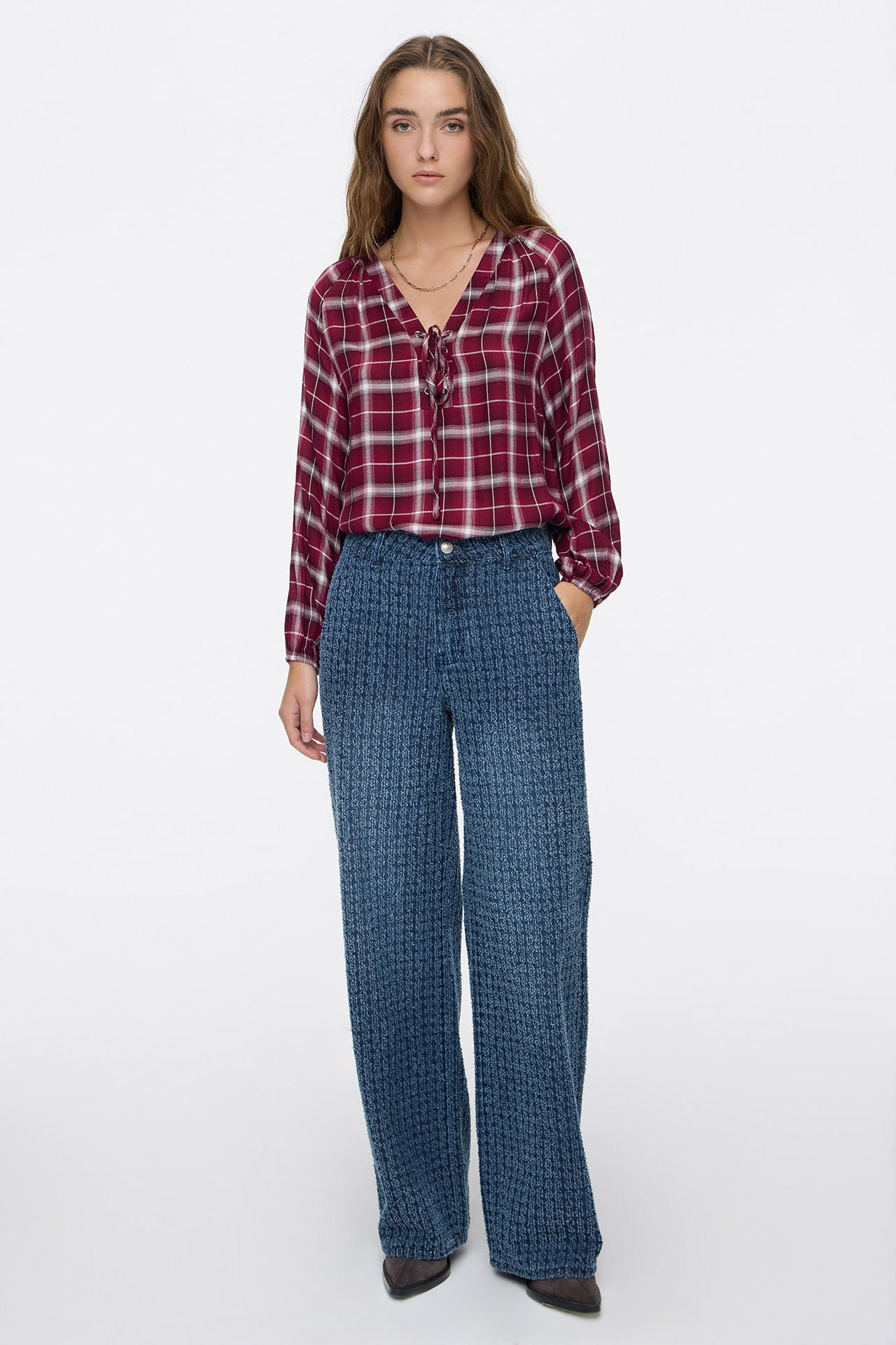 Wide Max Denim Blue
