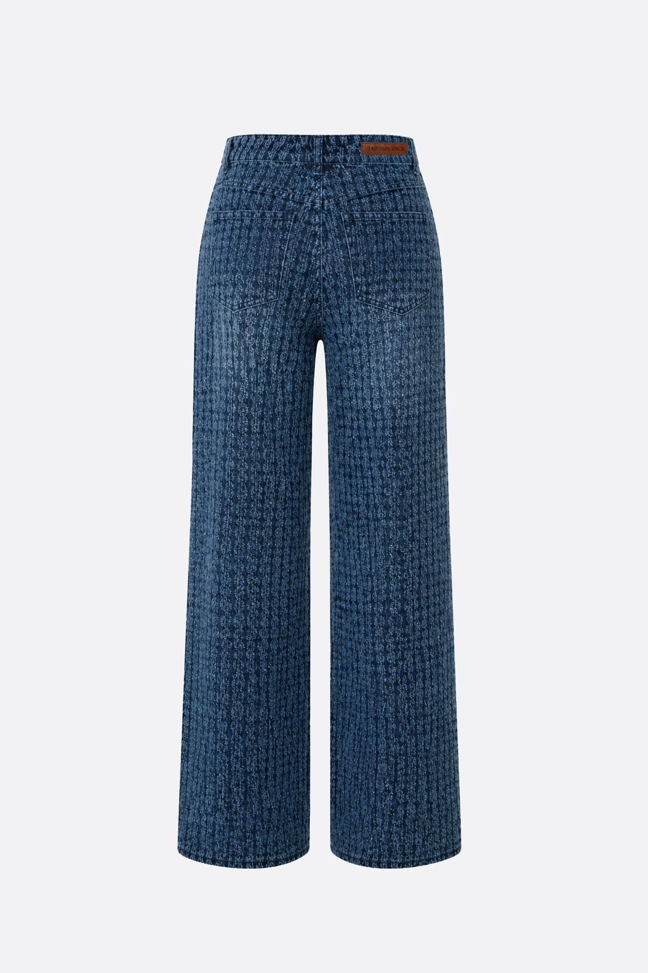 Wide Max Denim Blue