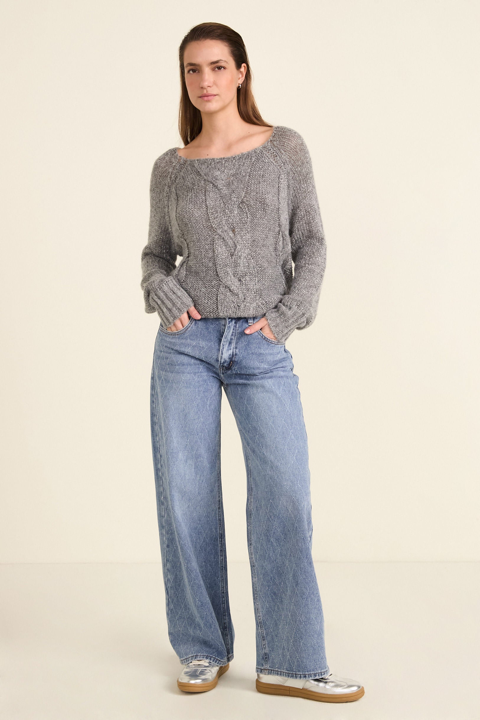 Wide Romb Light Blue