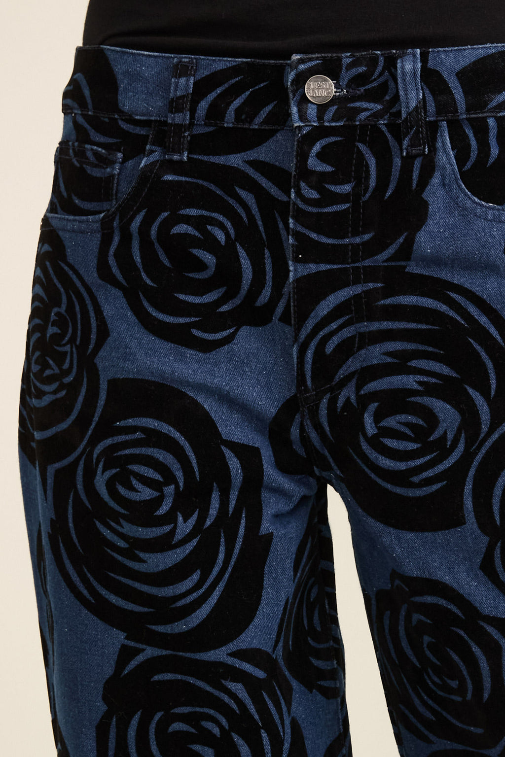 Wide Roses Blue