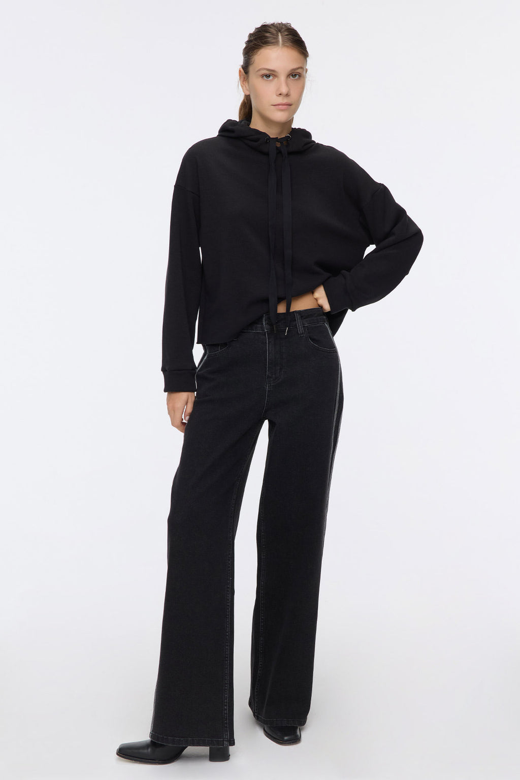 Wide Stripes Black