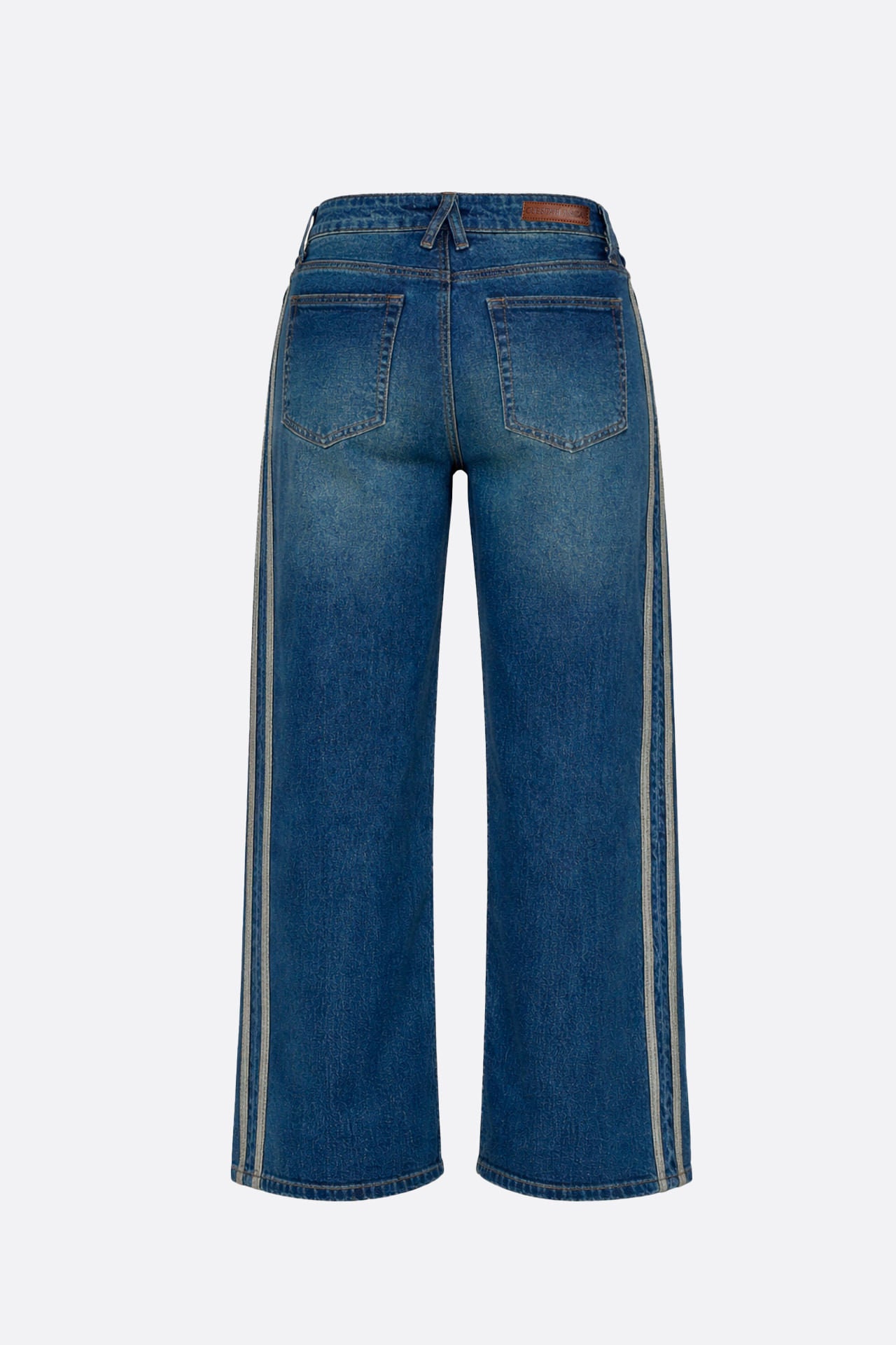 Wide Stripes Vintage Blue