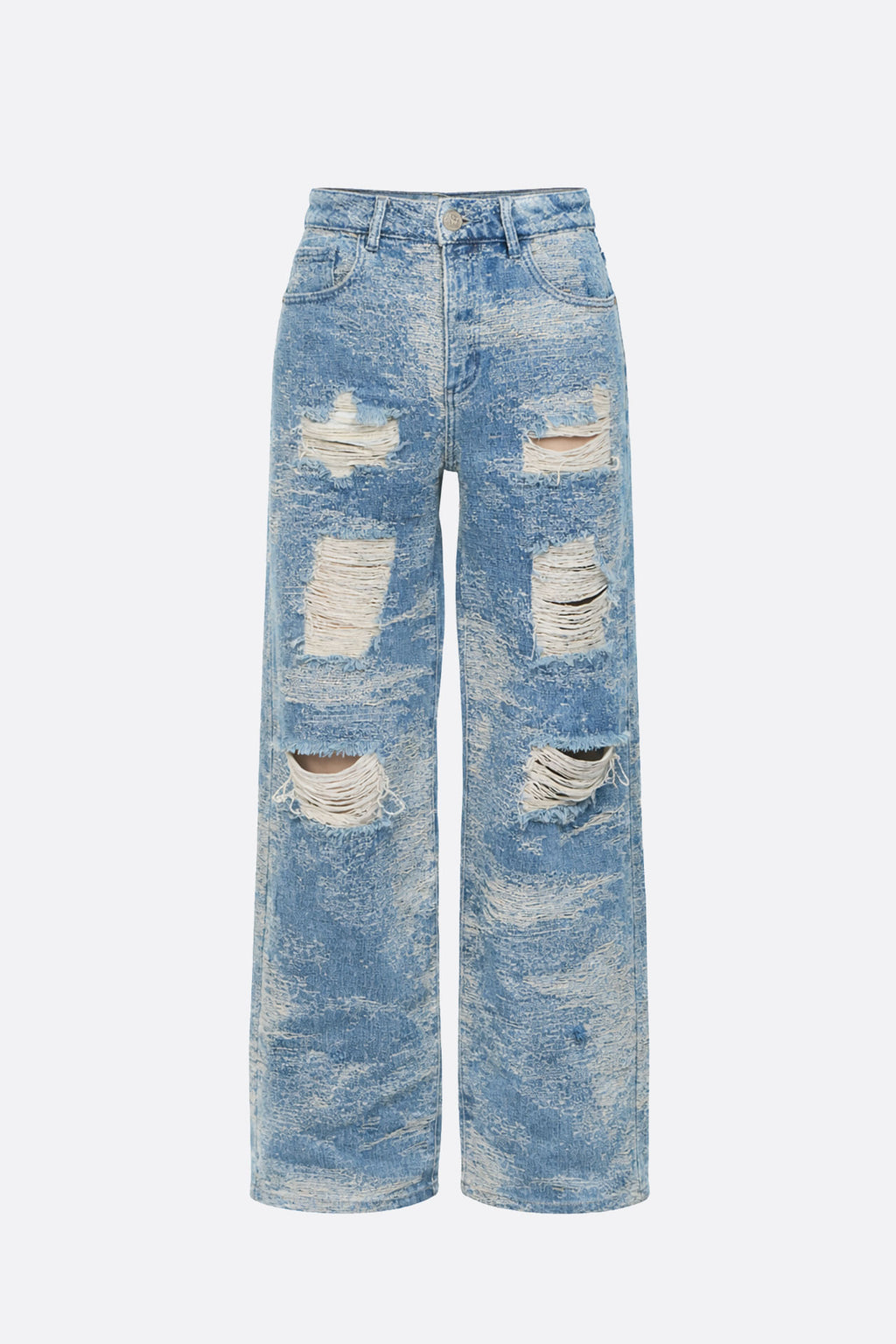 Wide Up Trash Denim Blue